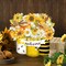 Bee Welcome Wood Door Yellow Bee summer Hanger Wooden Sign Farmhouse Wall Porch Art Summe Wreath Hanging for Front Door Decoration